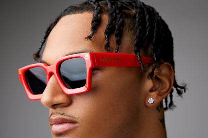 Sovrano Red Sunglasses